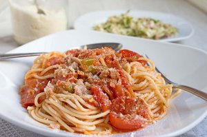 Spaghetti mit Thon